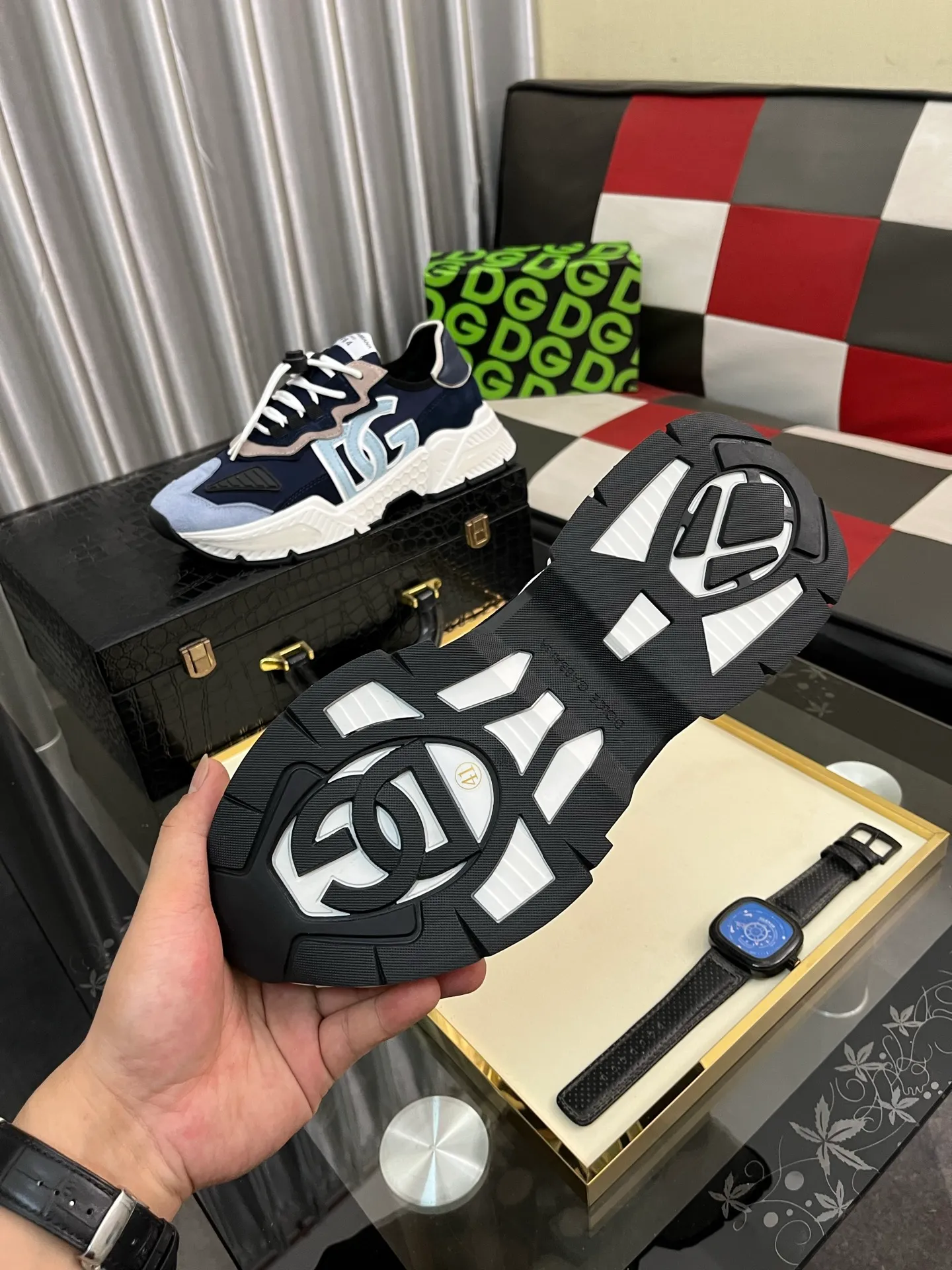 Men's shoes💰480⌚️⌚️【DG】Latest official website casual, men's shoes original quality imported cowhide➕Yangli [Proud] In terms of materials and workmanship, it beats all versions on the market💕Highest quality shipments. Real photos, imported fabrics highlight the unique charm of the brand😘The shoelaces are also original custom-made👻Classic lace-up shoes, very comfortable on the feet, size 36-46
